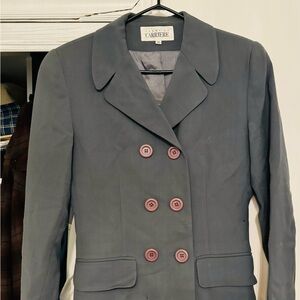 Vintage 1990 Femme De Carriere size small 36, jacket, skirt, pants